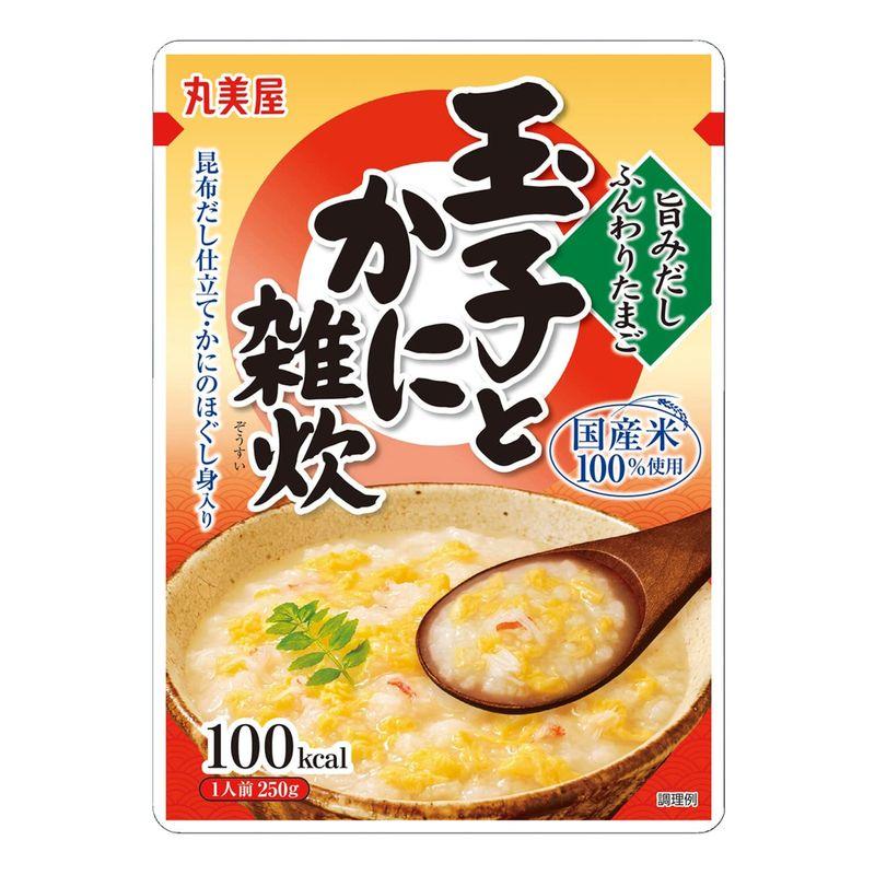 丸美屋 ふんわりたまご 玉子とかに雑炊 250g×5個