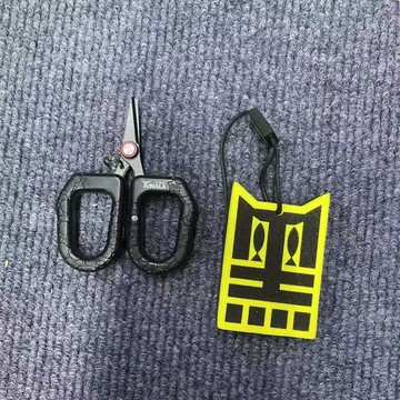 特氟龍微物魚線剪刀多功能防鏽路亞剪子便攜路亞剪刀戶外路亞鉗