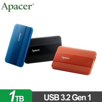 宇瞻 Apacer AC237 1TB 2.5吋行動硬碟(三色任選)