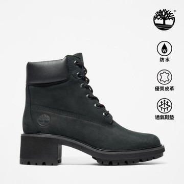 Timberland官方旗艦 女款黑色高跟防水6吋靴|A25C4001