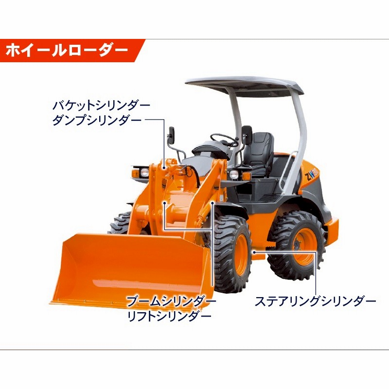 バケットシリンダーシールキット|シールフルキット|住友 SH200-3