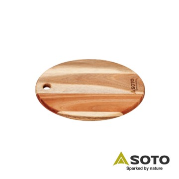 日本SOTO 多功能三合一相思木砧板 ST-6501S(小)
