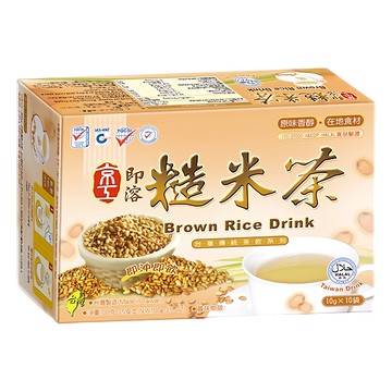 京工 即溶糙米茶  1盒