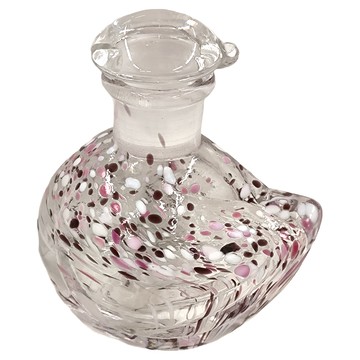 HIROTA GLASS 廣田硝子 都鳥系列 小鳥醬油瓶 紫羅蘭色 85x60x75mm 玻璃  1瓶  80ml