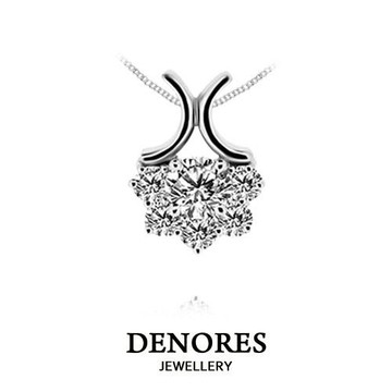DENORES 東方花朵50分 八心八箭美鑽鍊