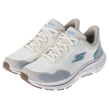 SKECHERS 女款 GO RUN CONSISTENT 2.0_WATERPROOF D楦慢跑鞋 128625OFWT  米白色  26 cm