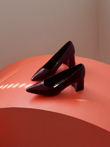 SOLGREO Pumps Heel (Burgundy) / HD213-602B