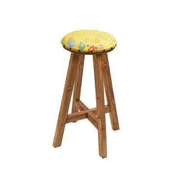 momode 凳子 高尺寸 musubu 黃色