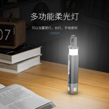 免運💒臺灣熱銷🐬強光露營家用應急燈手電筒多功能側燈可充電變焦遠射便攜式泛光