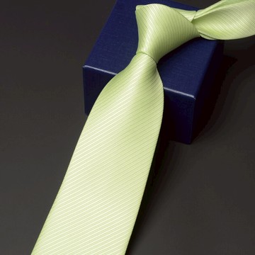 8cm手打純色領帶男士正裝商務 新郎結婚休閑職業淺綠色ins 禮盒裝