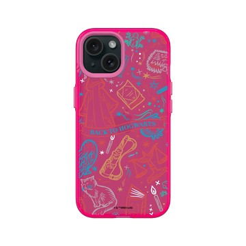 iPhone 15 Clear 粉漾桃 - 哈利波特 Harry Potter - 繽紛趣味生活
