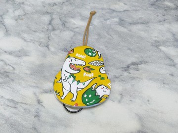 恐龍 梨型鑰匙包【K240820】