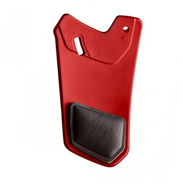 EvoShield EVO XVT打擊頭盔護頰 左打專用 WTV7305SCLHH 霧面紅 均碼  1個