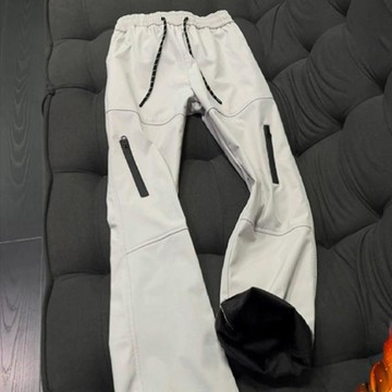 港風潮流直筒拖地休閒褲子男新款寬鬆多口袋工裝褲男潮