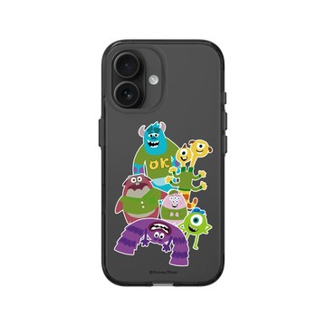 iPhone 16 Clear (相機按鈕) 酷墨灰 - 迪士尼-皮克斯 PIXAR - 萬事OK社
