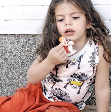 2014 春夏 滿版印地安臉背心