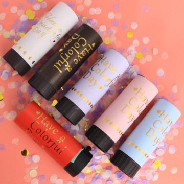 兒童周歲百天生日布置派對驚喜彩噴迷你禮炮結婚婚禮婚房裝飾用品