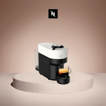 【Nespresso】創新美式 Vertuo 系列 POP 膠囊咖啡機 雲朵白 (贈咖啡組+膠囊折扣金)