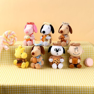 VIPO Snoopy 烘焙系列毛毛鎖匙扣 (隨機包裝) SP37593