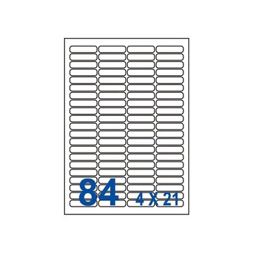 文具/辦公用品 裕德 三用 電腦 標籤 84格 46X11.11mm 白色 1000張 /箱 US4611-1K
