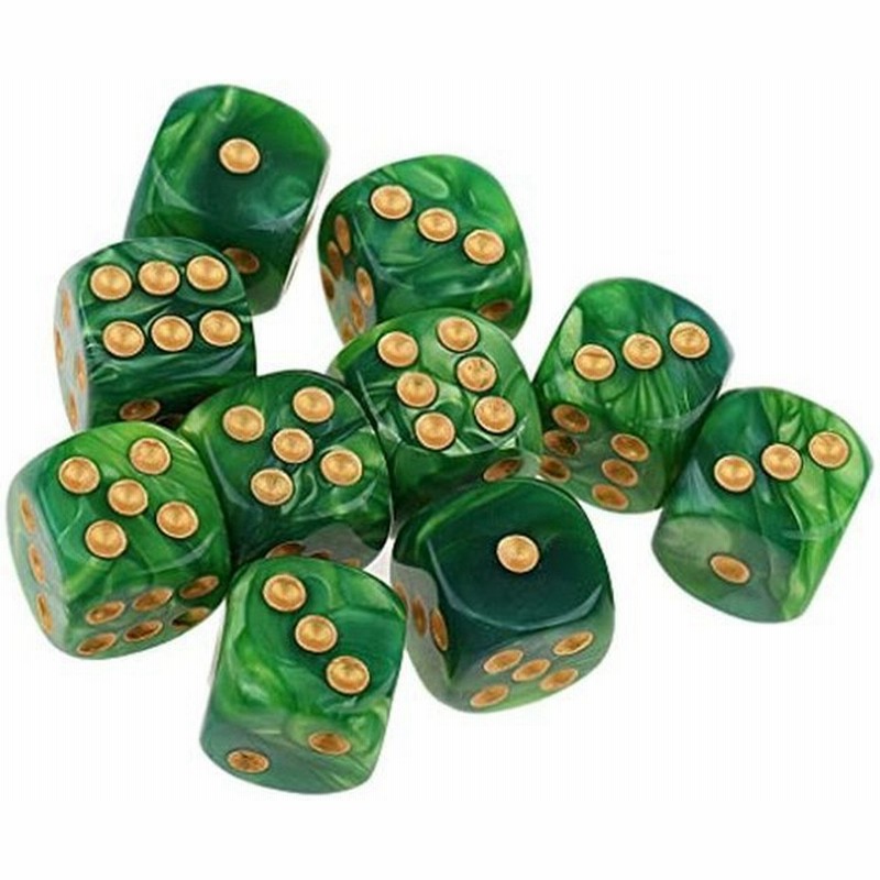 Yourandoll 10個 多面体ダイス D6サイコロ 6面ダイス16mm Dungeons And Dragons Dnd Trpg 通販 Lineポイント最大get Lineショッピング