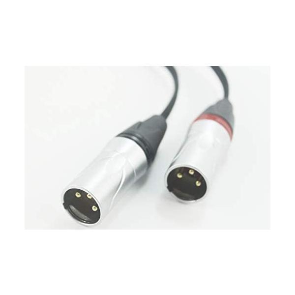 2.5mm変換XLR 4極 バランス2.5mm to (black)