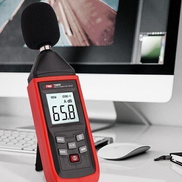 【高精度專業】噪音計 分貝儀 聲級計 噪聲測試儀 噪音檢測儀 家用工業用 便攜式數字顯示 數據保持 聲級校準 符合國家標準