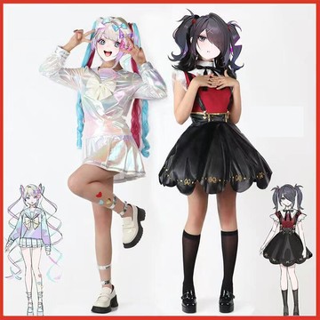 主播女孩重度依賴cosplay裝 超天醬 cosplay遊戲JK裝  少女動漫二次元  COS 超天醬 JK