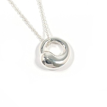 【日本直送 二手美品】蒂芬妮 TIFFANY&Co. 項鍊 永恆之環 艾爾莎‧佩芮蒂 銀 925 飾品 全新拋光翻新