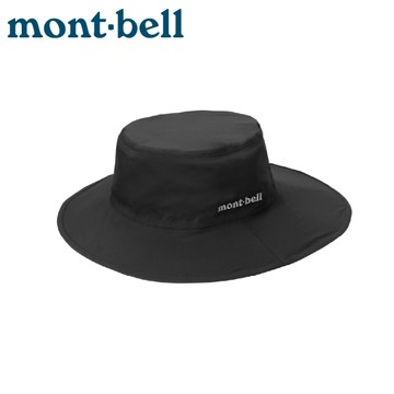 【Mont-Bell 日本MEADOW LONG TAIL HAT 防水圓盤帽《黑》】1128766/圓帽/防曬/遮陽帽/帽子