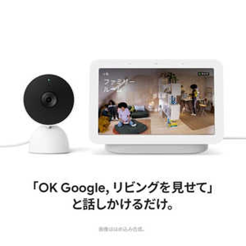 GOOGLE Nest Cam スマートカメラ [屋内用 / 電源アダプター式] GA01998