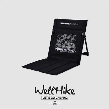 WELLHIKE戶外加厚沙灘椅多功能折疊便攜露營靠背釣魚導演躺平凳子