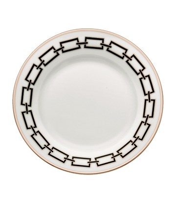 Ginori 1735 Catene Nero Dessert Plate