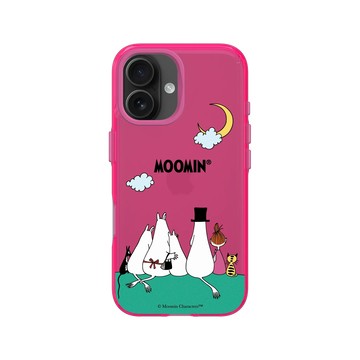 iPhone 16 Clear 粉漾桃 - Moomin - Moomin-背影