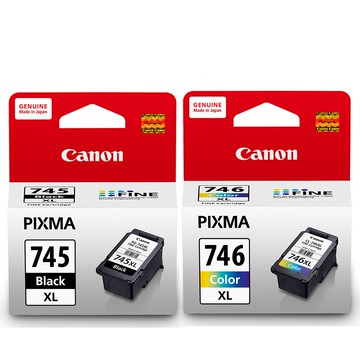 CANON PG-745XL+CL-746XL 原廠墨水組合(1黑1彩)