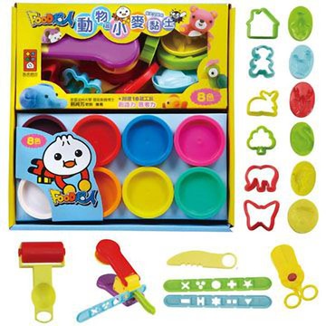 風車_動物篇小麥黏土8色-FOOD超人/食物篇小麥黏土8色-FOOD超人/創意小麥黏土8色