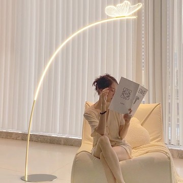 免運/可開發票 110V立燈/落地燈 北歐極簡創意蝴蝶現代落地燈客廳沙發簡約臺燈臥室網紅輕奢高級感 快速出貨