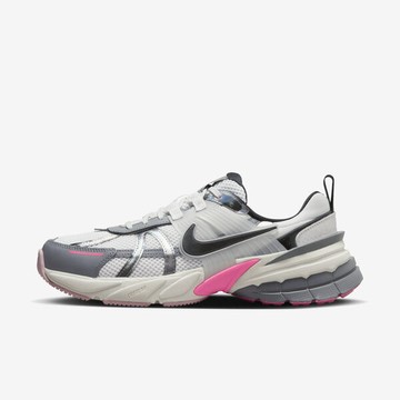 Kixpress-Nike V2K Run 女 休閒鞋 慢跑 運動 復古 Y2K 老爹鞋 龍年限定 銀灰 粉 [FZ5061-100]