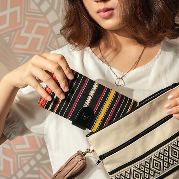 【原風藝站】織布長夾 | 原住民 族服 台灣印象