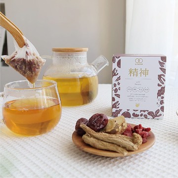 滋補強身【精神10入】無咖啡因漢方茶 | 紅棗 黃耆 黨蔘 中藥養生