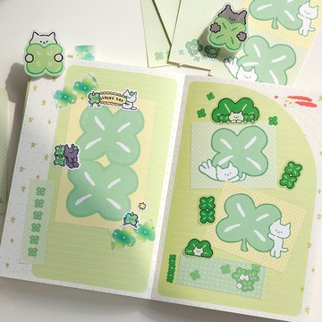 Memo 貼紙 幸運日