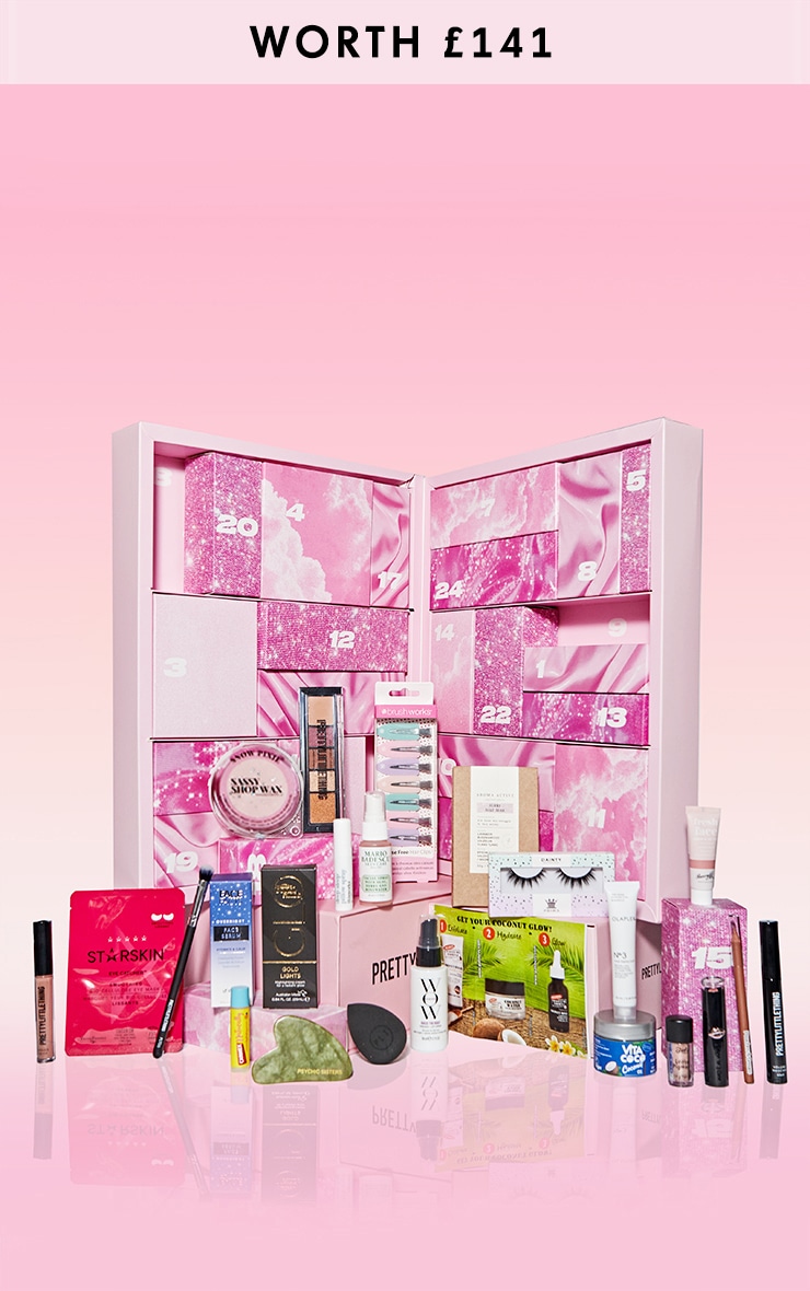 PRETTYLITTLETHING Beauty Advent Calendar 2022 (Worth $141)