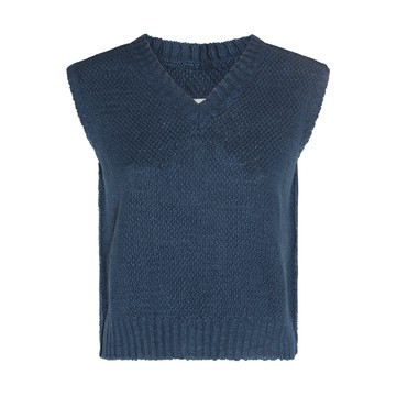 Maison Margiela - Blue Hemp Vent Top