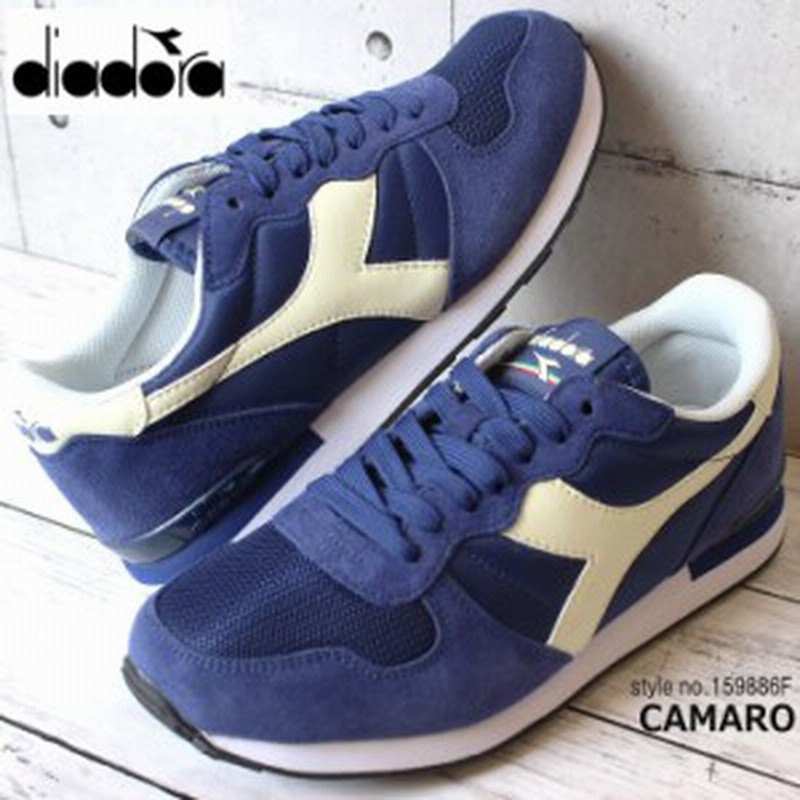 ディアドラ スニーカー Diadora Camaro 1596f 0024 Saltire Navy メンズ レディース レトロランニング スニーカー 通販 Lineポイント最大get Lineショッピング