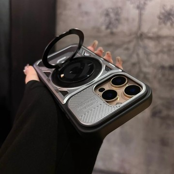 360°磁吸支架 軍規鎧甲 防摔殼 適用 iPhone 17 16 15 14 13 12 11 Pro max 保護殼