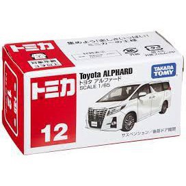 【美國媽咪】TOMICA 合金車 12 Toyota 豐田 Alphard 休旅車 TAKARA TOMY