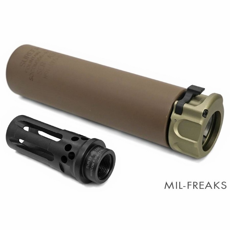Airsoft Artisan SureFireタイプ SOCOM-RC サプレッサー + SF4P