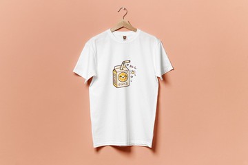 日系可愛 S 橘子汁 T 恤