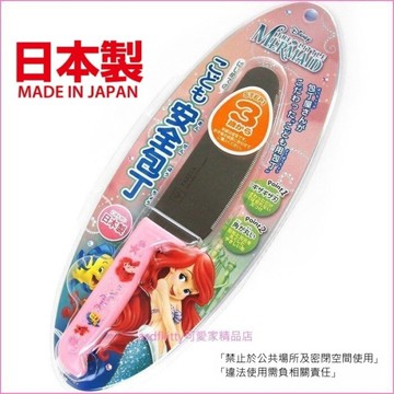 asdfkitty*日本製 迪士尼小美人魚安全不鏽鋼菜刀/水果刀/兒童菜刀-正版商品