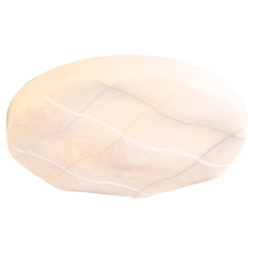 波浪LED 54W遙控調光調色臥室吸頂燈  寬50公分 高5公分  金屬烤漆燈體  PUMA透光燈板  V3895C54